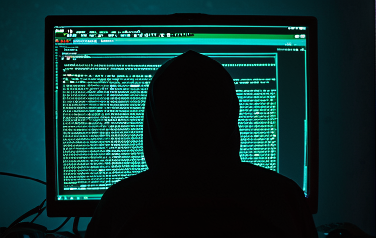 **

A person sitting in front of a computer screen in a dark room, illuminated only by the monitor's glow. The screen displays lines of code and hacking symbols. The person's face is partially obscured, conveying a sense of anonymity and mystery. Focus on the allure of the "dark side" of the internet and the idea of online identity transformation. Capture the vibe of digital rebellion and the excitement of breaking rules.

**